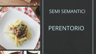 Photo of Semi semantici: perentorio