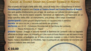 Photo of A caccia d’Arte – Caccia al tesoro Smart nel Centro Storico di Napoli