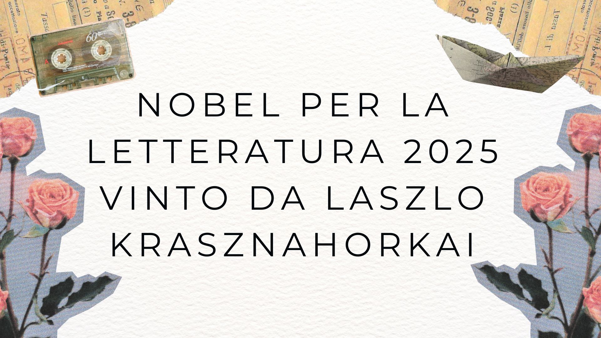 Nobel per la letteratura 2025 vinto da Laszlo Krasznahorkai