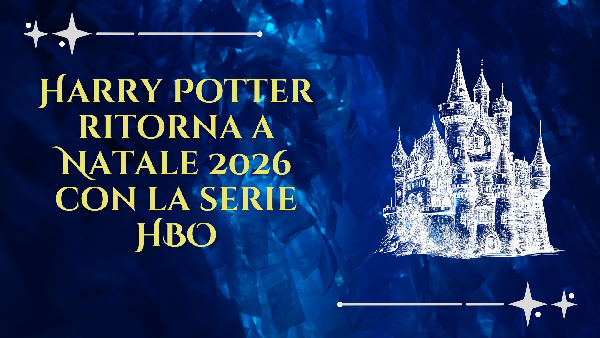 Harry Potter ritorna a Natale 2026 con la serie HBO