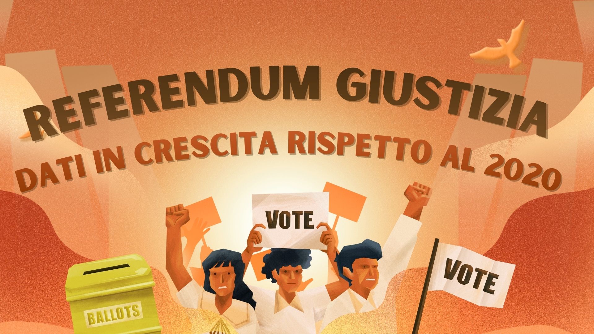 Referendum Giustizia, dati in crescita rispetto al 2020. Il NO vince.