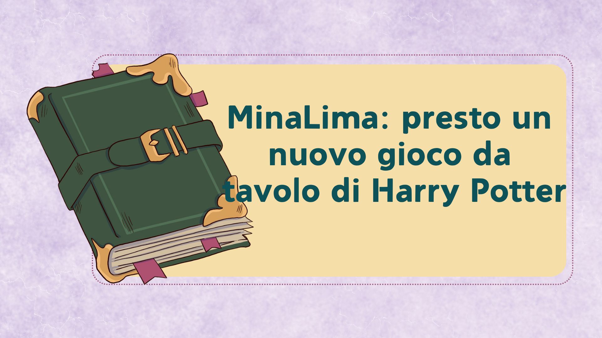 MinaLima: presto un nuovo gioco da tavolo di Harry Potter